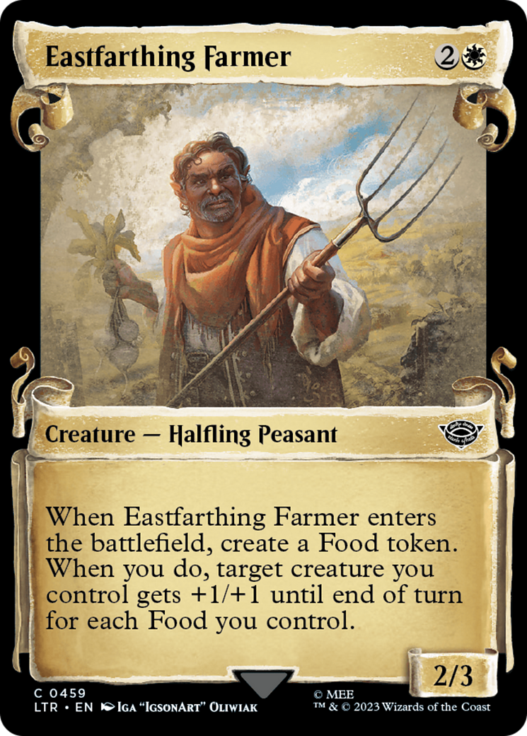 Eastfarthing Farmer [The Lord of the Rings: Tales of Middle-Earth Showcase Scrolls] MTG Single Magic: The Gathering | Red Claw Gaming