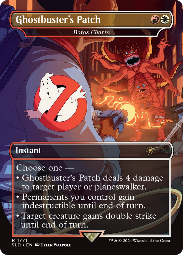 Ghostbuster's Patch - Boros Charm [Secret Lair Drop Series] MTG Single Magic: The Gathering | Red Claw Gaming