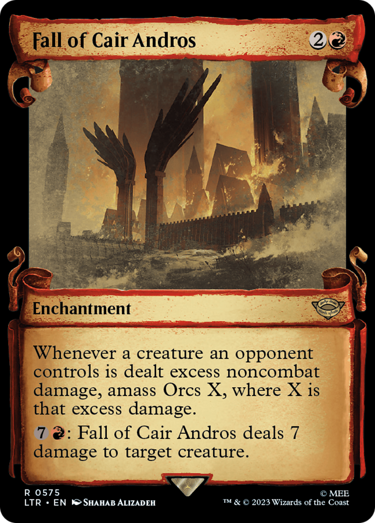 Fall of Cair Andros [The Lord of the Rings: Tales of Middle-Earth Showcase Scrolls] MTG Single Magic: The Gathering | Red Claw Gaming