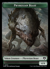 Eldrazi Scion // Phyrexian Beast Double-Sided Token [Commander Masters Tokens] MTG Single Magic: The Gathering | Red Claw Gaming