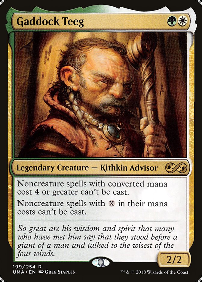 Gaddock Teeg [Ultimate Masters] MTG Single Magic: The Gathering | Red Claw Gaming