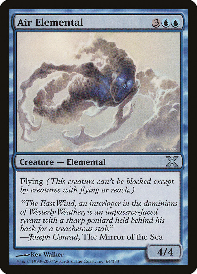 Air Elemental [Tenth Edition] MTG Single Magic: The Gathering | Red Claw Gaming