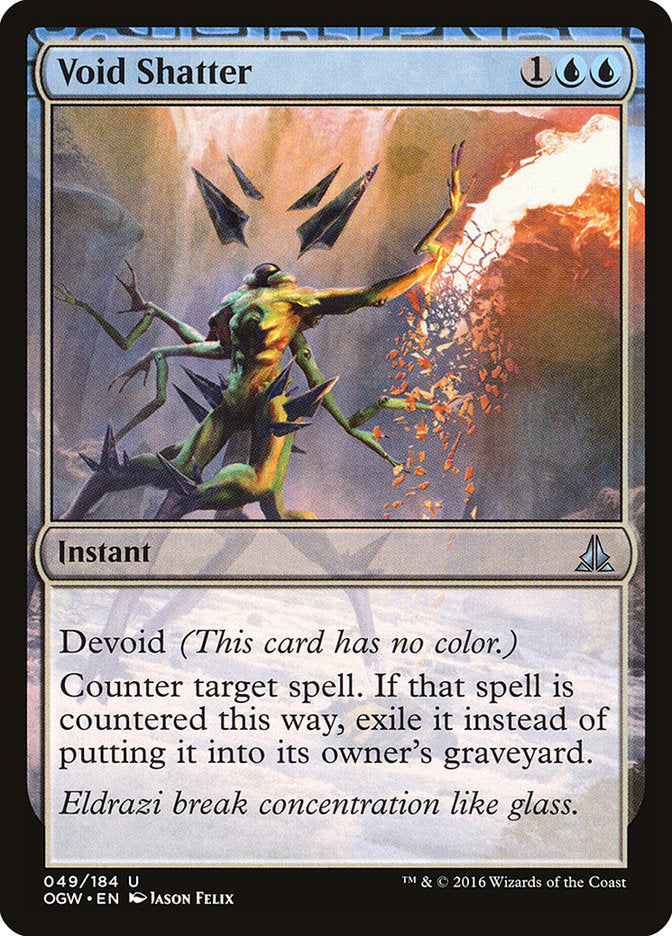Void Shatter [Oath of the Gatewatch] MTG Single Magic: The Gathering | Red Claw Gaming