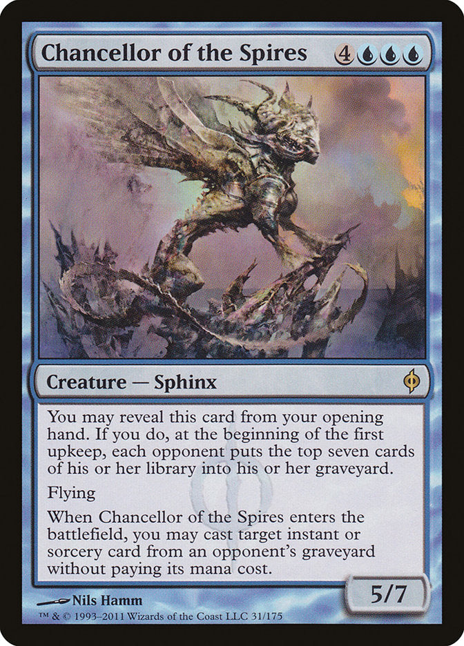 Chancellor of the Spires [New Phyrexia] MTG Single Magic: The Gathering | Red Claw Gaming