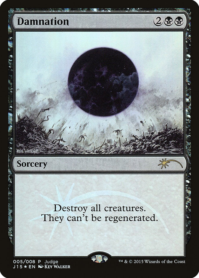 Damnation [Judge Gift Cards 2015] MTG Single Magic: The Gathering | Red Claw Gaming