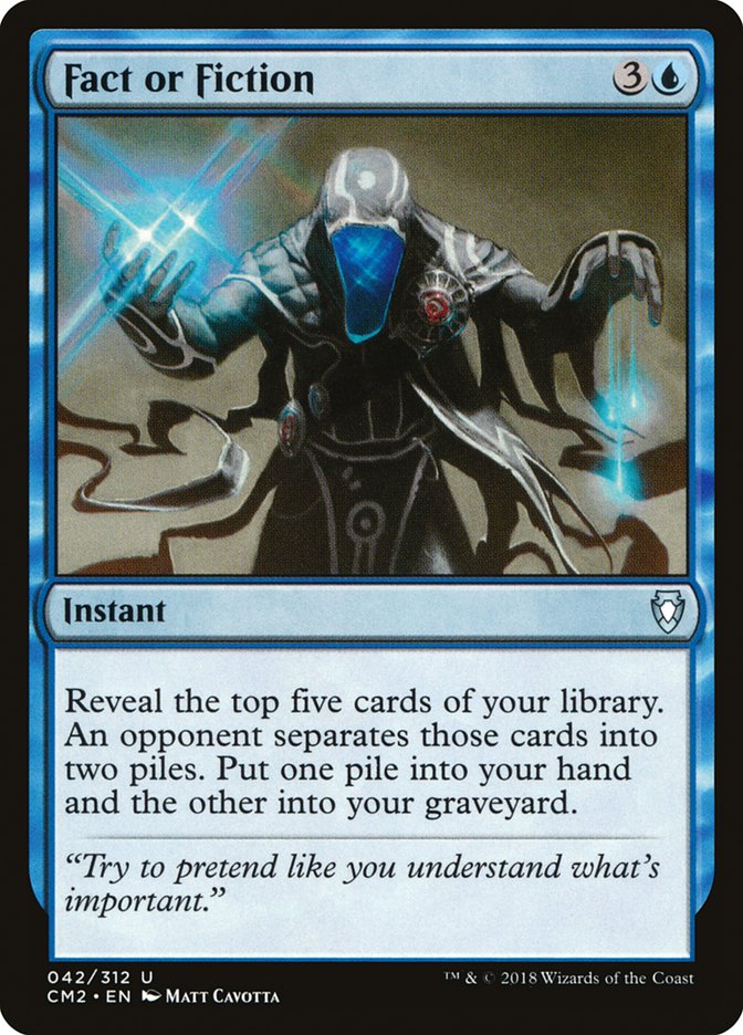 Fact or Fiction [Commander Anthology Volume II] MTG Single Magic: The Gathering | Red Claw Gaming