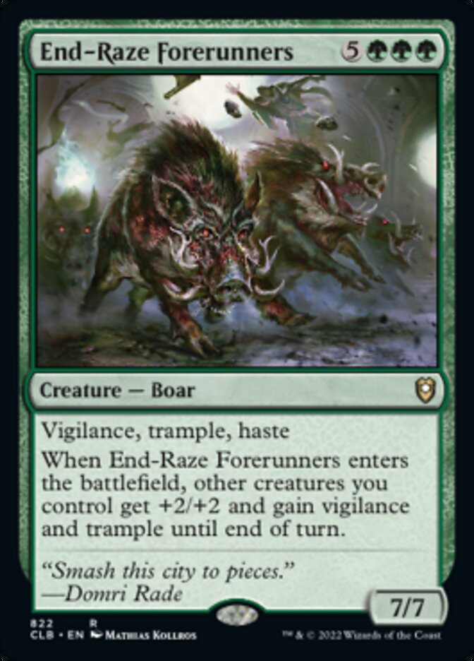 End-Raze Forerunners [Commander Legends: Battle for Baldur's Gate] MTG Single Magic: The Gathering | Red Claw Gaming