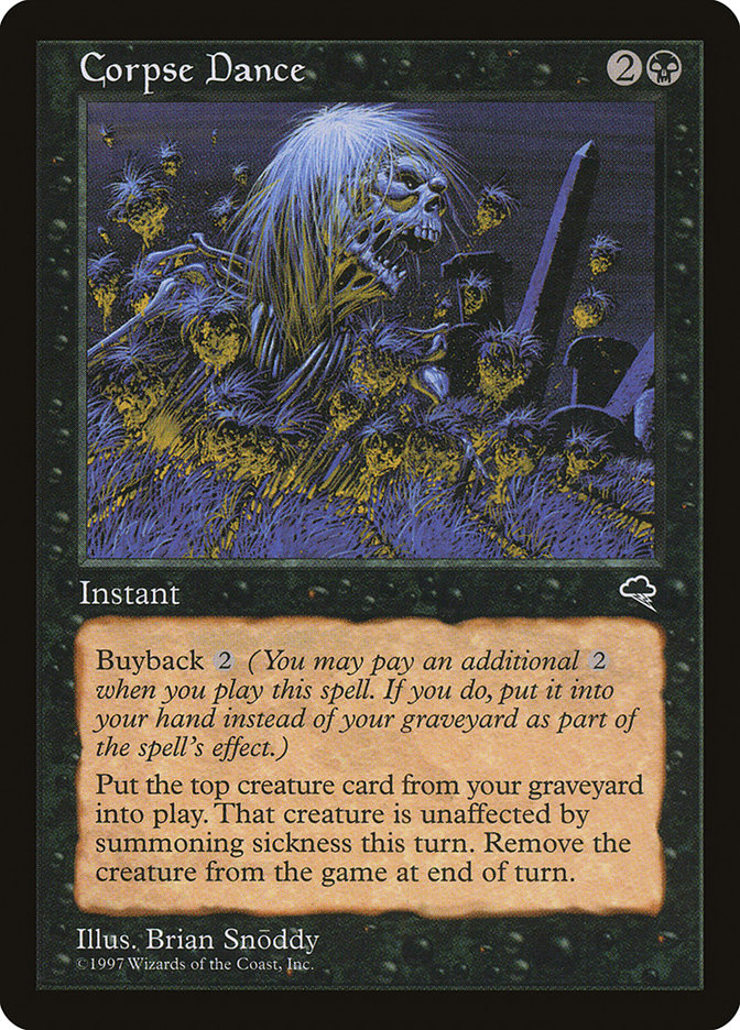 Corpse Dance [Tempest] MTG Single Magic: The Gathering | Red Claw Gaming