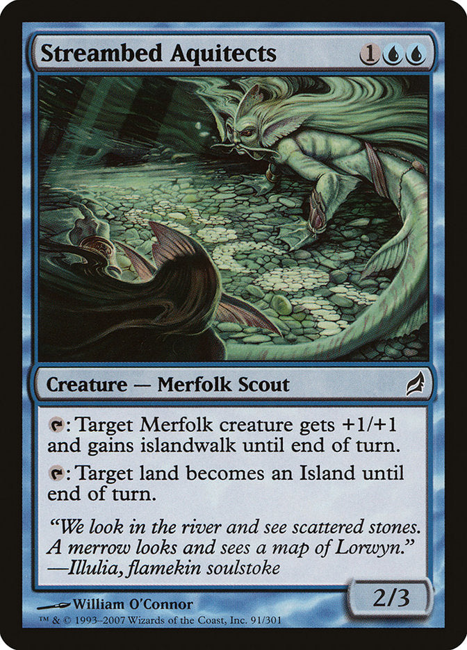 Streambed Aquitects [Lorwyn] MTG Single Magic: The Gathering | Red Claw Gaming