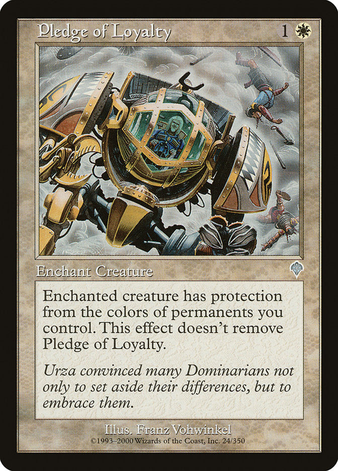 Pledge of Loyalty [Invasion] MTG Single Magic: The Gathering | Red Claw Gaming