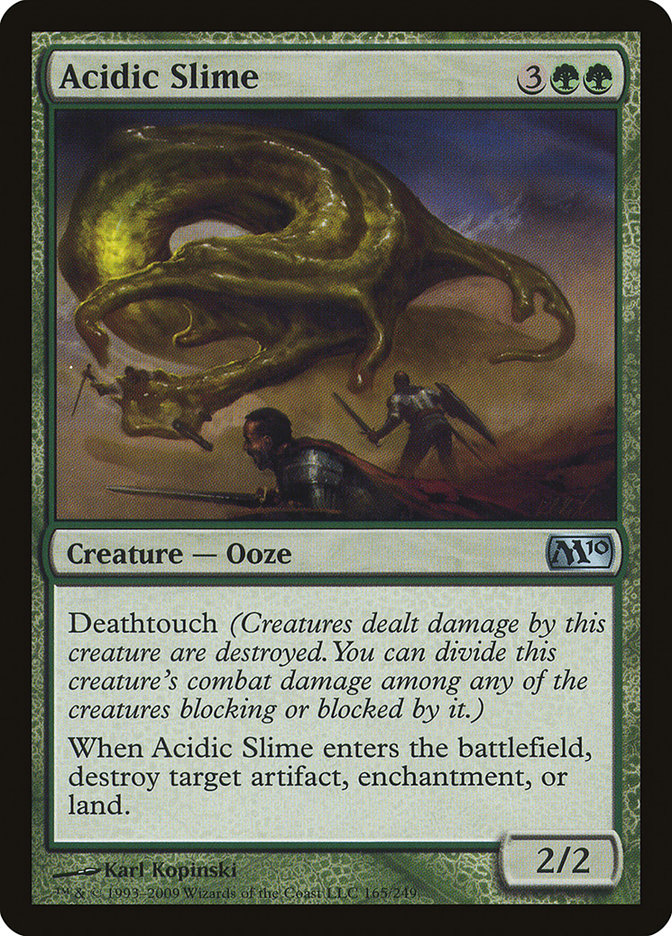 Acidic Slime [Magic 2010] MTG Single Magic: The Gathering | Red Claw Gaming