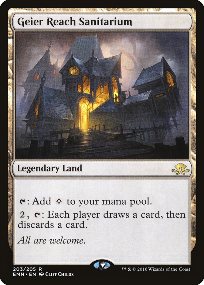Geier Reach Sanitarium [Eldritch Moon] MTG Single Magic: The Gathering | Red Claw Gaming