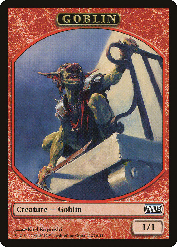 Goblin Token [Magic 2013 Tokens] MTG Single Magic: The Gathering | Red Claw Gaming