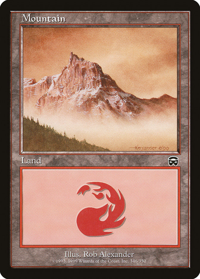 Mountain (346) [Mercadian Masques] MTG Single Magic: The Gathering | Red Claw Gaming