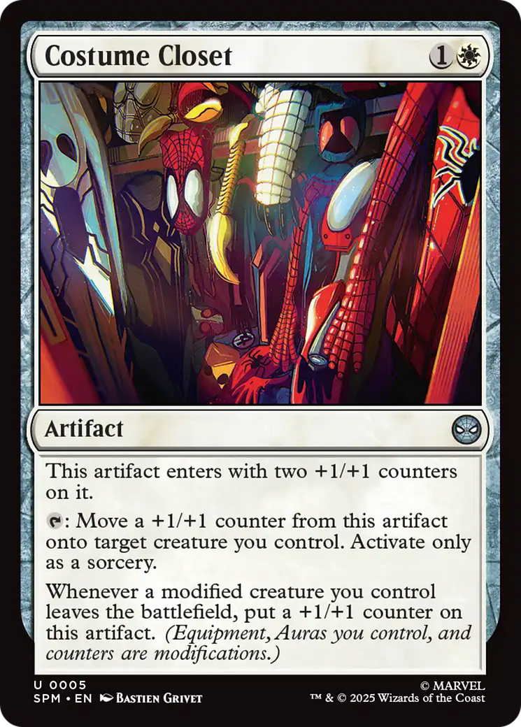 Costume Closet [Marvel's Spider-Man] MTG Single Magic: The Gathering | Red Claw Gaming