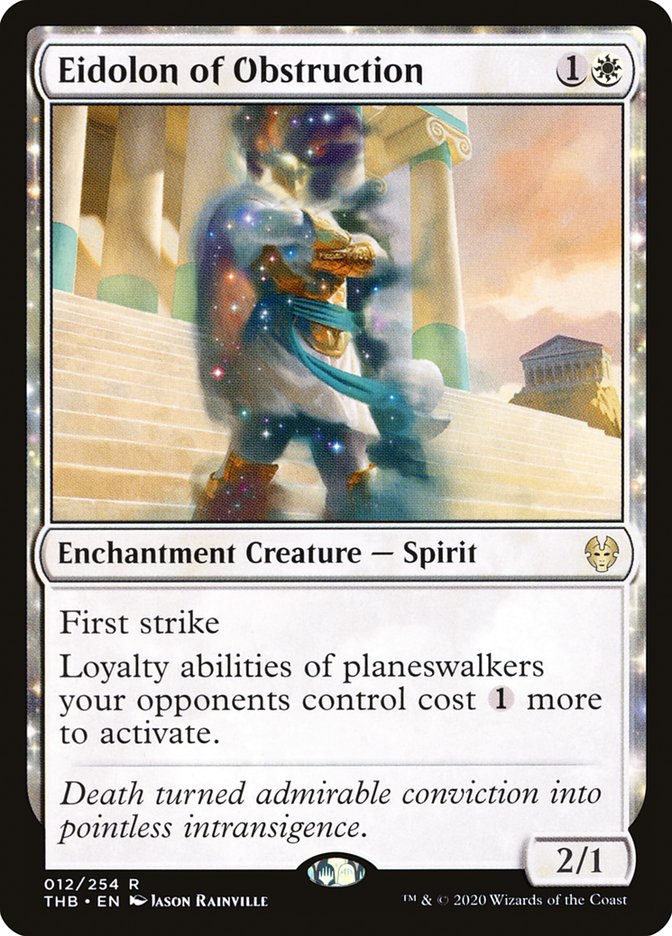 Eidolon of Obstruction [Theros Beyond Death] MTG Single Magic: The Gathering | Red Claw Gaming