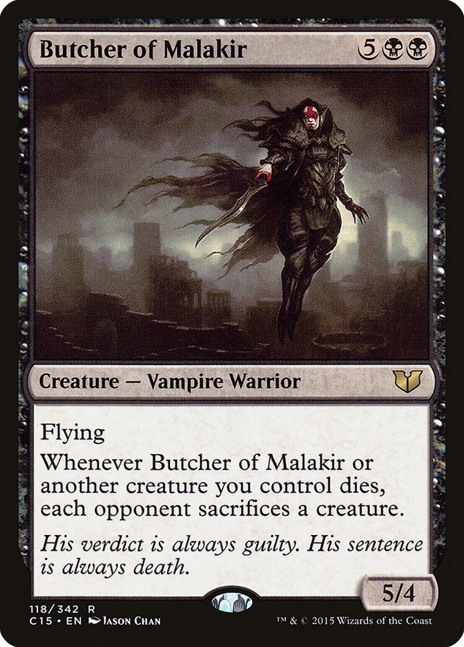 Butcher of Malakir [Commander 2015] MTG Single Magic: The Gathering | Red Claw Gaming
