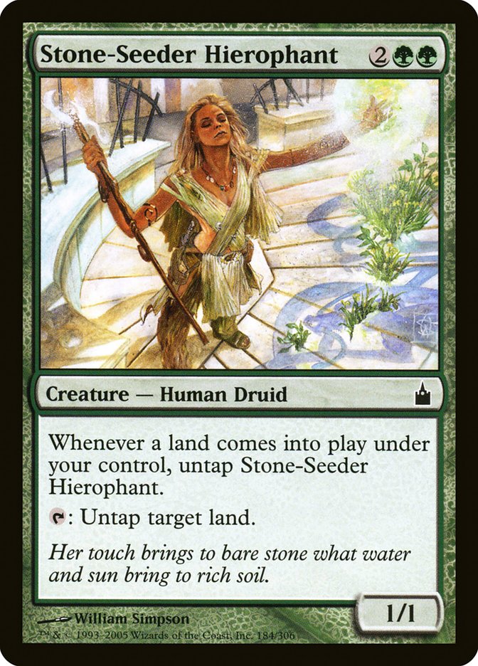 Stone-Seeder Hierophant [Ravnica: City of Guilds] MTG Single Magic: The Gathering | Red Claw Gaming