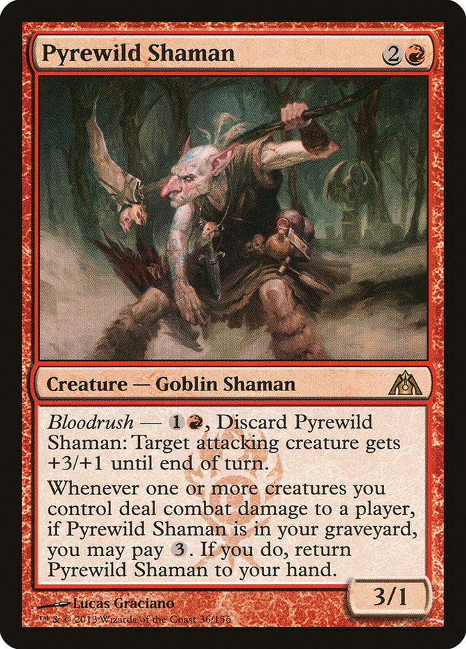 Pyrewild Shaman [Dragon's Maze] MTG Single Magic: The Gathering | Red Claw Gaming