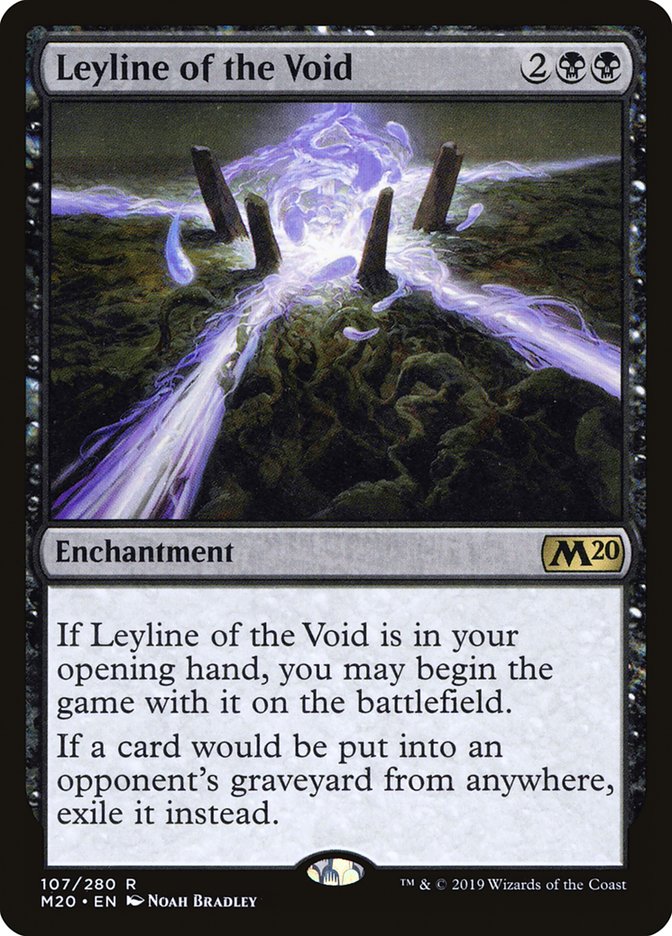 Leyline of the Void [Core Set 2020] MTG Single Magic: The Gathering | Red Claw Gaming