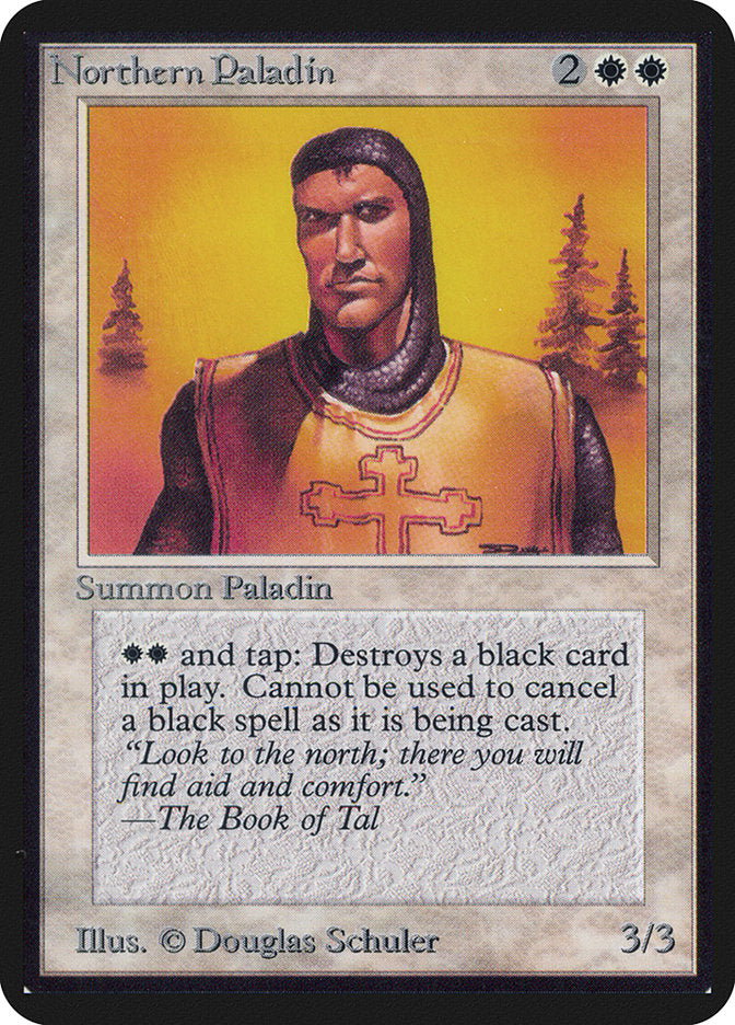 Northern Paladin [Alpha Edition] MTG Single Magic: The Gathering | Red Claw Gaming