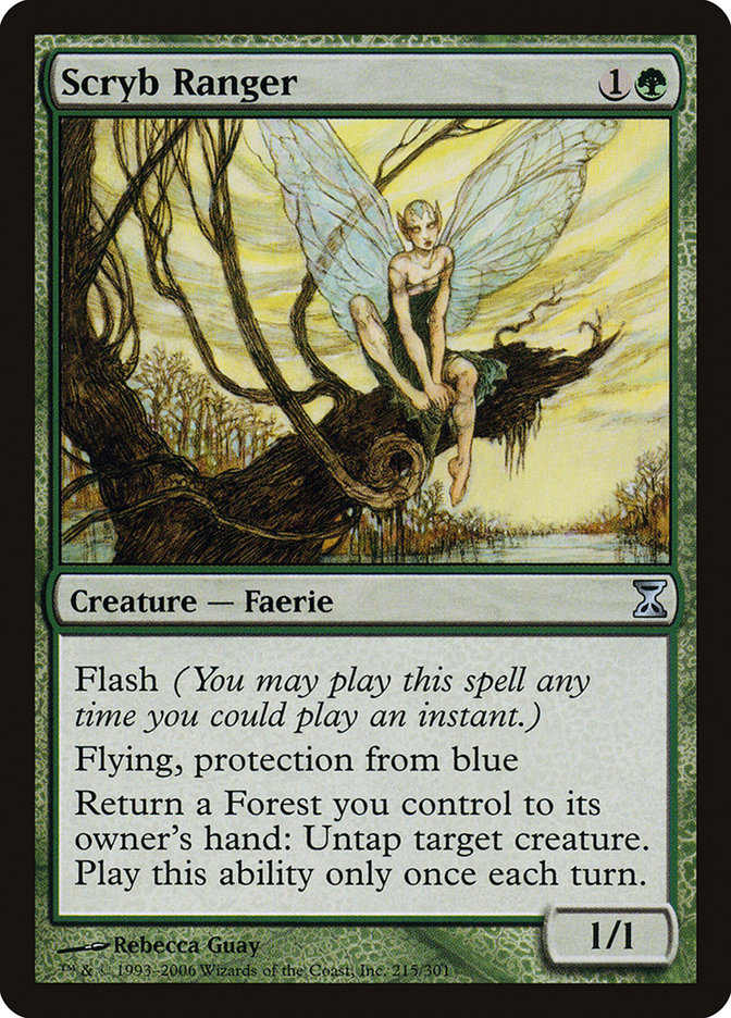Scryb Ranger [Time Spiral] MTG Single Magic: The Gathering | Red Claw Gaming