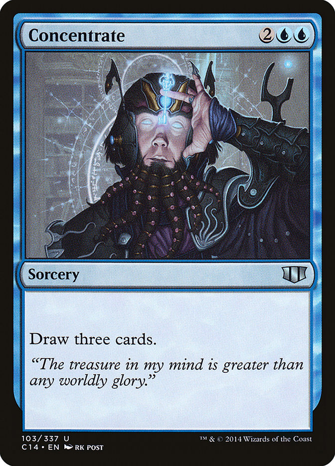 Concentrate [Commander 2014] MTG Single Magic: The Gathering | Red Claw Gaming
