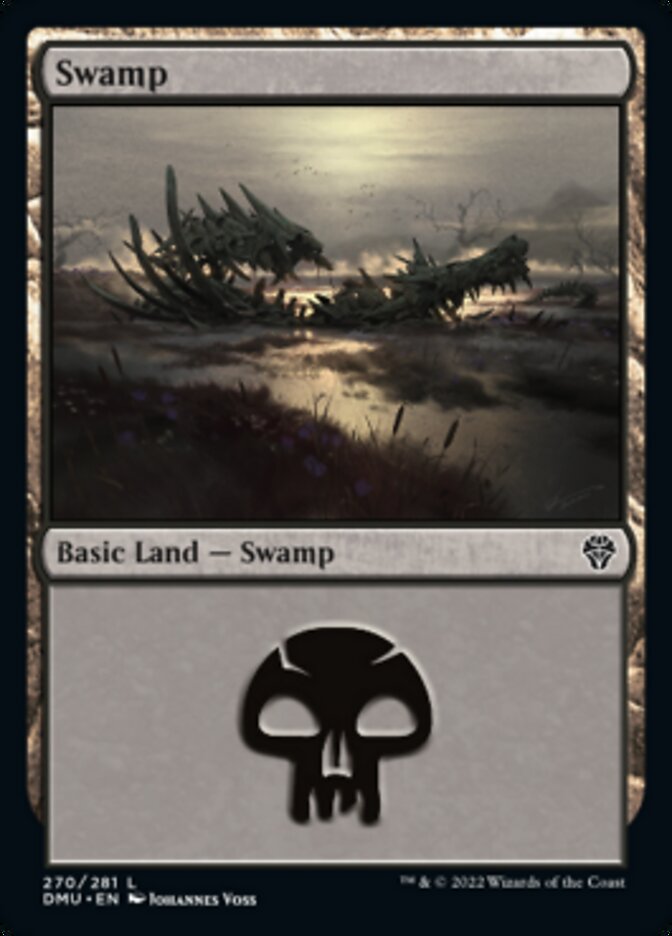 Swamp (270) [Dominaria United] MTG Single Magic: The Gathering | Red Claw Gaming