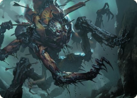 Scrapwork Rager Art Card [The Brothers' War Art Series] MTG Single Magic: The Gathering | Red Claw Gaming