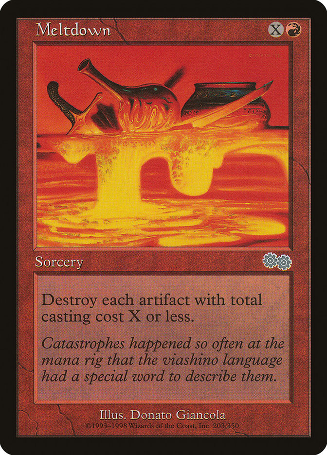 Meltdown [Urza's Saga] MTG Single Magic: The Gathering | Red Claw Gaming