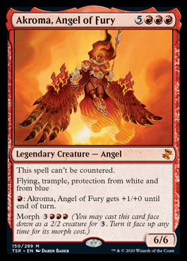 Akroma, Angel of Fury [Time Spiral Remastered] MTG Single Magic: The Gathering | Red Claw Gaming