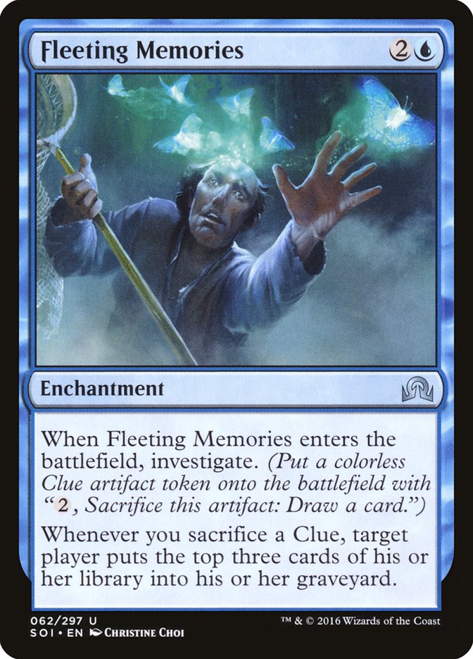 Fleeting Memories [Shadows over Innistrad] MTG Single Magic: The Gathering | Red Claw Gaming