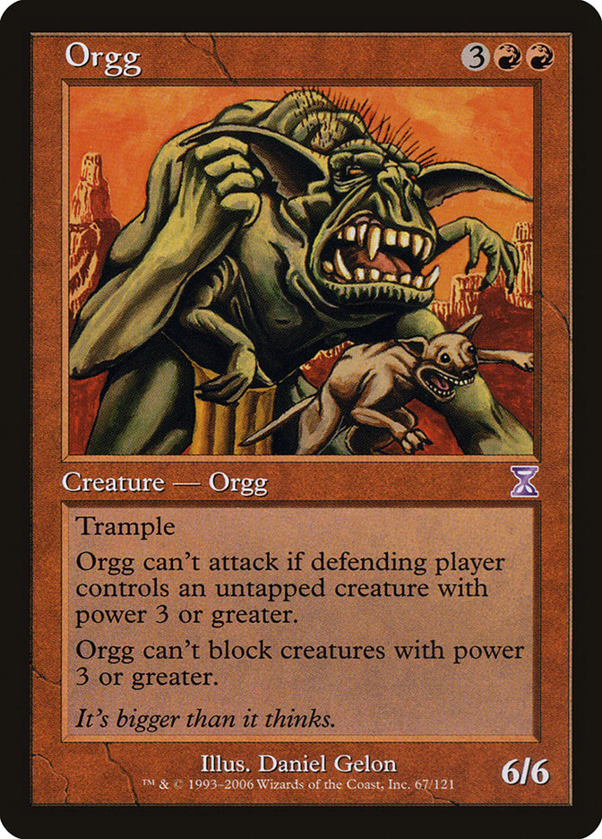 Orgg [Time Spiral Timeshifted] MTG Single Magic: The Gathering | Red Claw Gaming