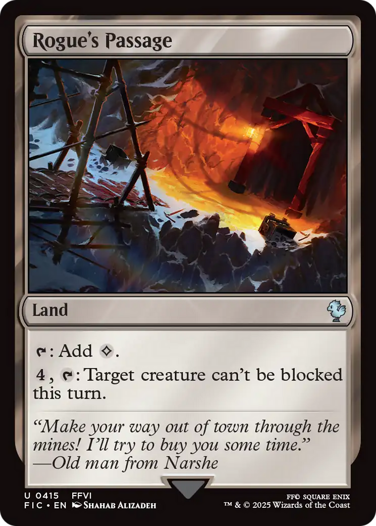 Rogue's Passage [FINAL FANTASY Commander] MTG Single Magic: The Gathering | Red Claw Gaming