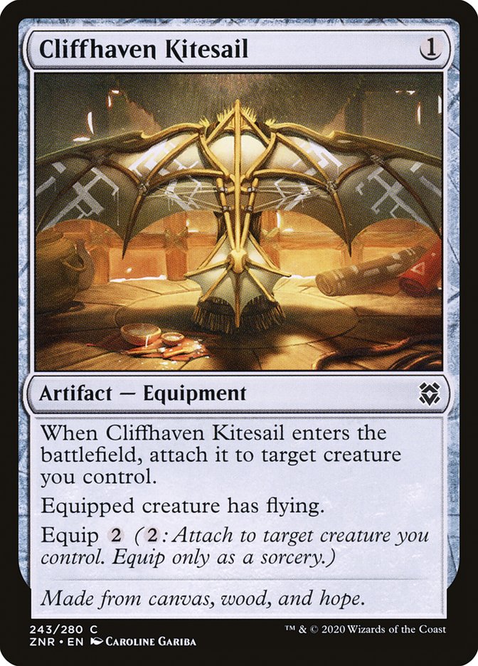 Cliffhaven Kitesail [Zendikar Rising] MTG Single Magic: The Gathering | Red Claw Gaming