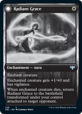 Radiant Grace // Radiant Restraints [Innistrad: Double Feature] MTG Single Magic: The Gathering | Red Claw Gaming