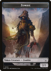 Elemental (02) // Zombie Double-Sided Token [March of the Machine Tokens] MTG Single Magic: The Gathering    | Red Claw Gaming