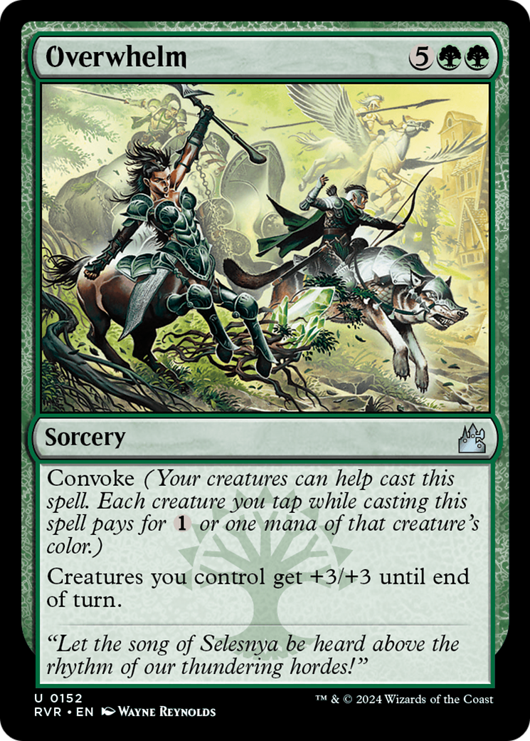 Overwhelm [Ravnica Remastered] MTG Single Magic: The Gathering | Red Claw Gaming