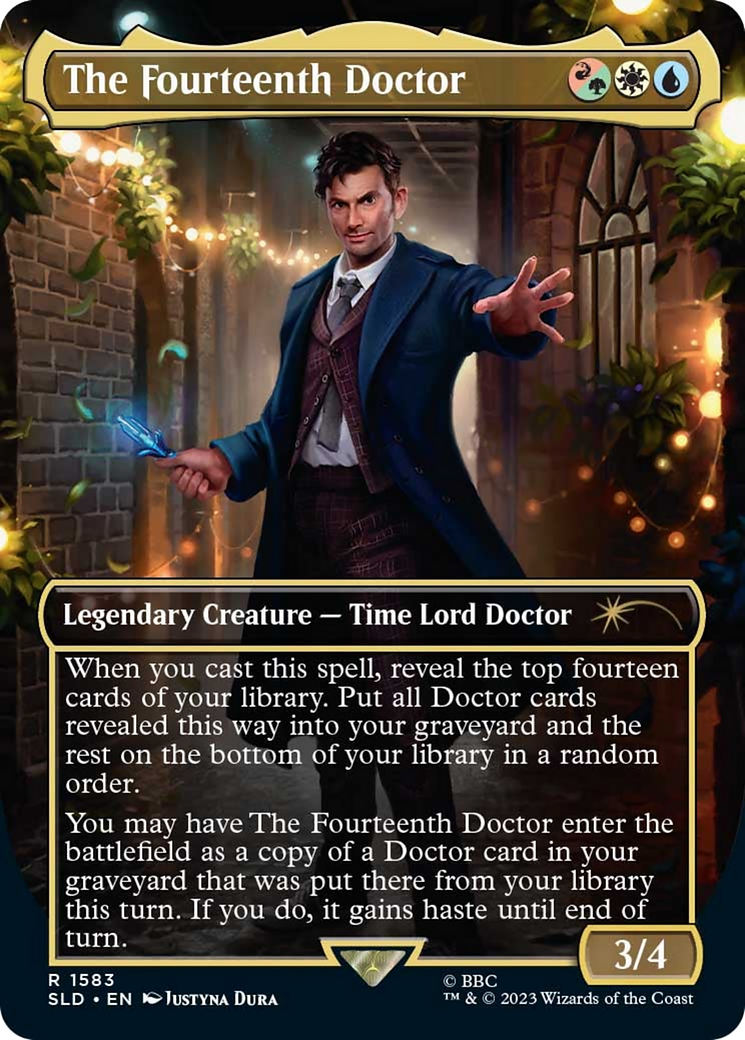 The Fourteenth Doctor [Secret Lair Drop Series] MTG Single Magic: The Gathering | Red Claw Gaming