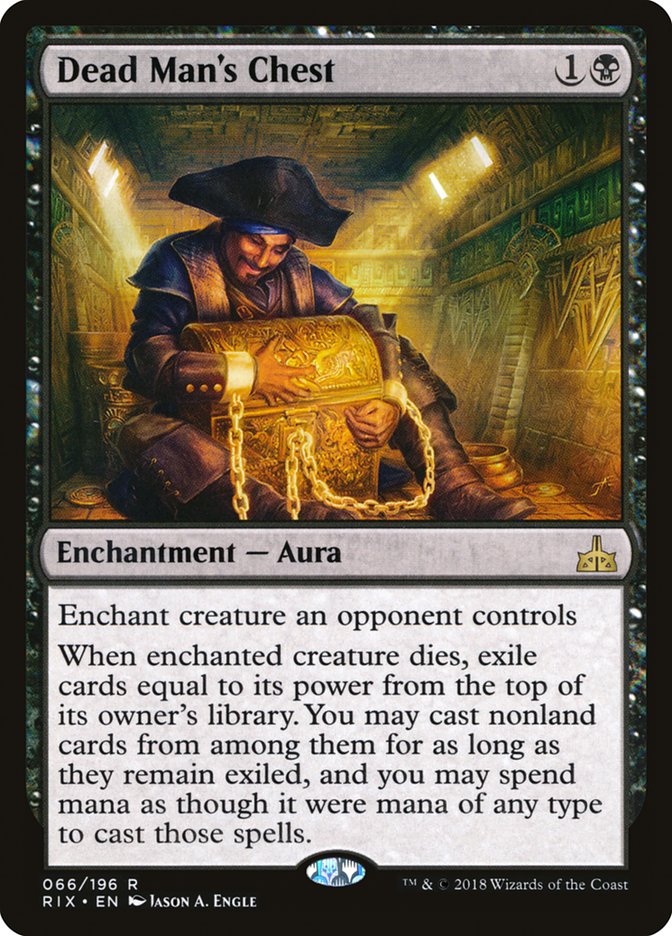 Dead Man's Chest [Rivals of Ixalan] MTG Single Magic: The Gathering | Red Claw Gaming