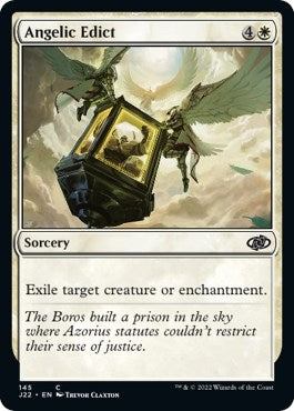 Angelic Edict [Jumpstart 2022] MTG Single Magic: The Gathering | Red Claw Gaming