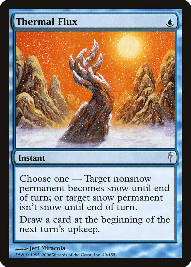 Thermal Flux [Coldsnap] MTG Single Magic: The Gathering | Red Claw Gaming