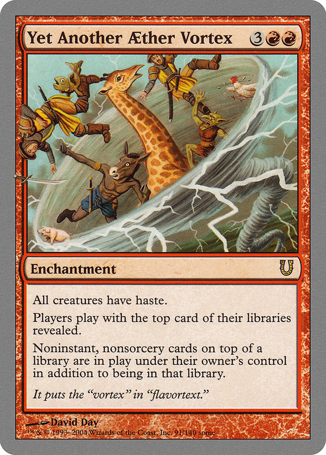 Yet Another Aether Vortex [Unhinged] MTG Single Magic: The Gathering | Red Claw Gaming