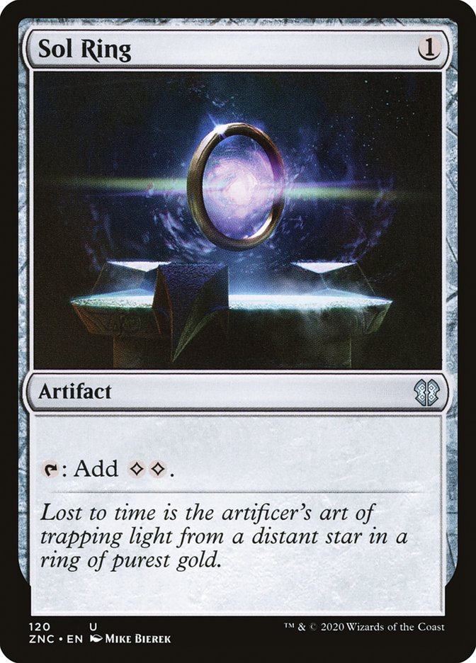 Sol Ring [Zendikar Rising Commander] MTG Single Magic: The Gathering | Red Claw Gaming