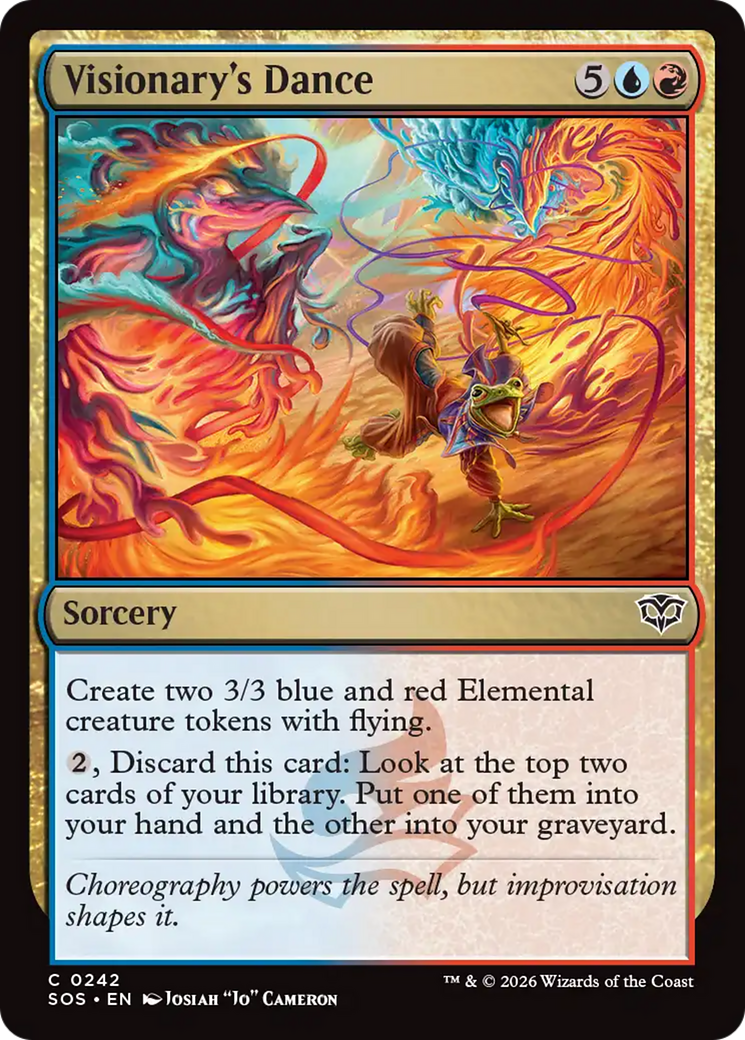 Visionary's Dance [Secrets of Strixhaven] MTG Single Magic: The Gathering | Red Claw Gaming