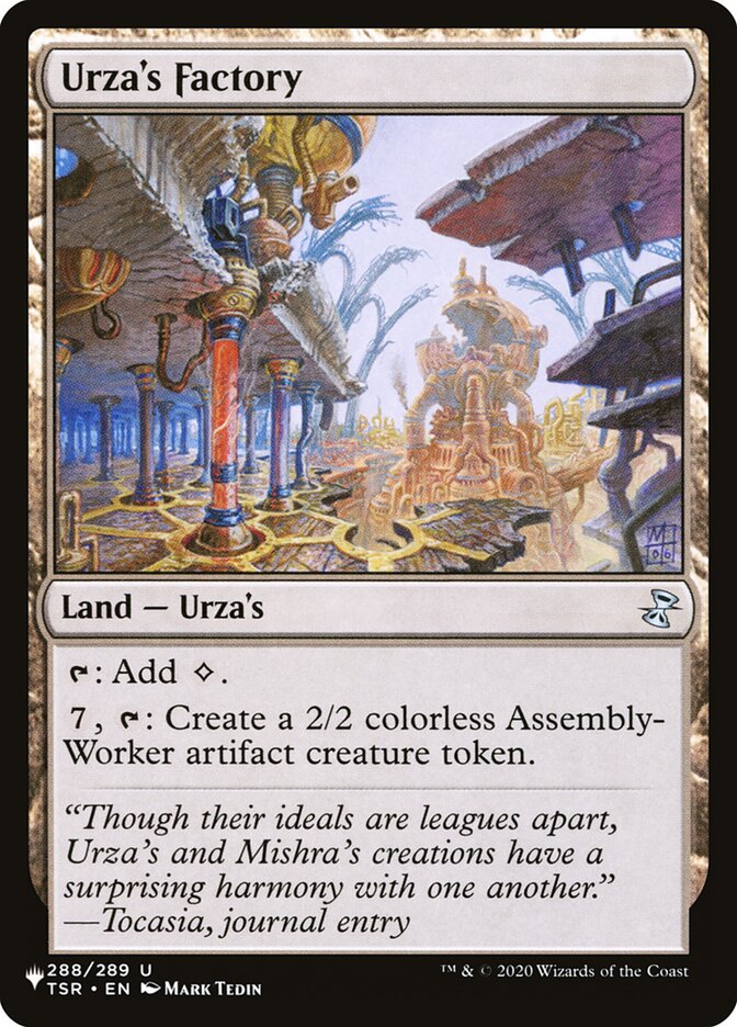 Urza's Factory [The List] MTG Single Magic: The Gathering | Red Claw Gaming
