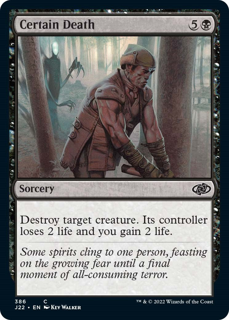 Certain Death [Jumpstart 2022] MTG Single Magic: The Gathering | Red Claw Gaming