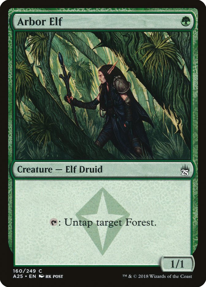 Arbor Elf [Masters 25] MTG Single Magic: The Gathering | Red Claw Gaming