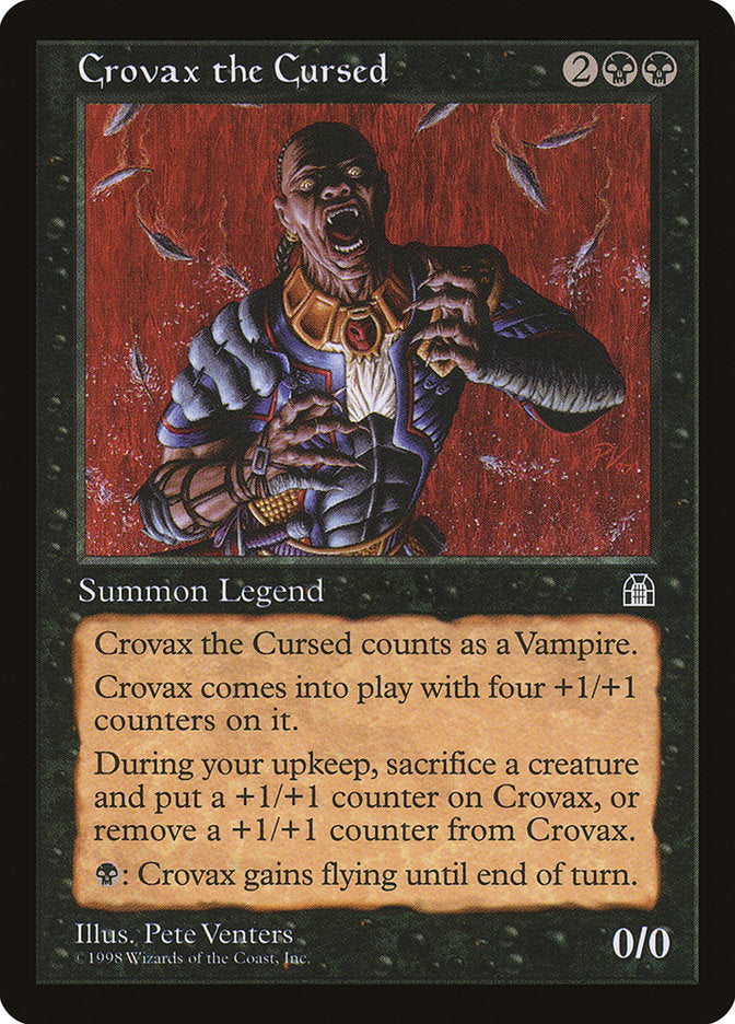 Crovax the Cursed [Stronghold] MTG Single Magic: The Gathering | Red Claw Gaming
