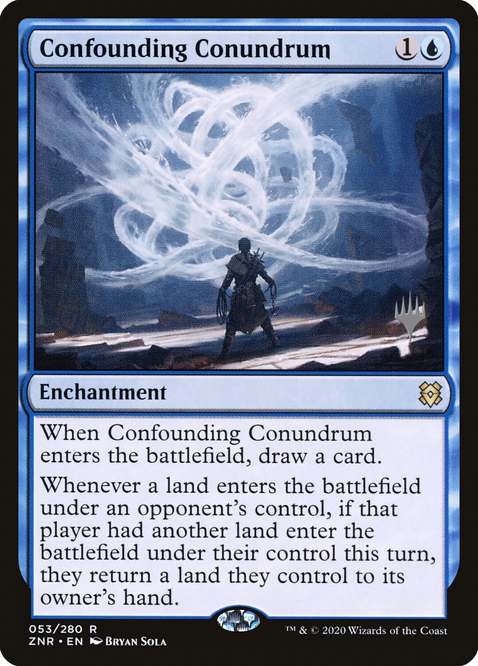 Confounding Conundrum (Promo Pack) [Zendikar Rising Promos] MTG Single Magic: The Gathering | Red Claw Gaming